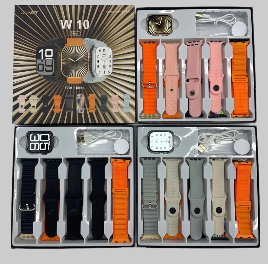 relogio smart 10 pulseiras